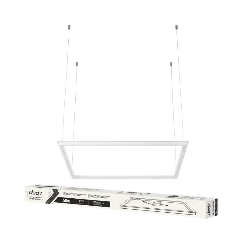 Светильник светодиодный ДВО-02F 4540-ОПАЛ 45Вт 4000К 595х595мм панель-рамка NEOX 4690612064666