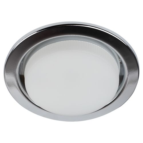 Светильник KL35 CН /1 (к) Set 10 GX53 IP20 под лампу встраив. с термокольцом хром (уп.10шт) Эра Б0071344