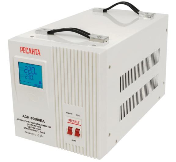 Стабилизатор напряжения АСН-10000БА Ресанта 63/6/40