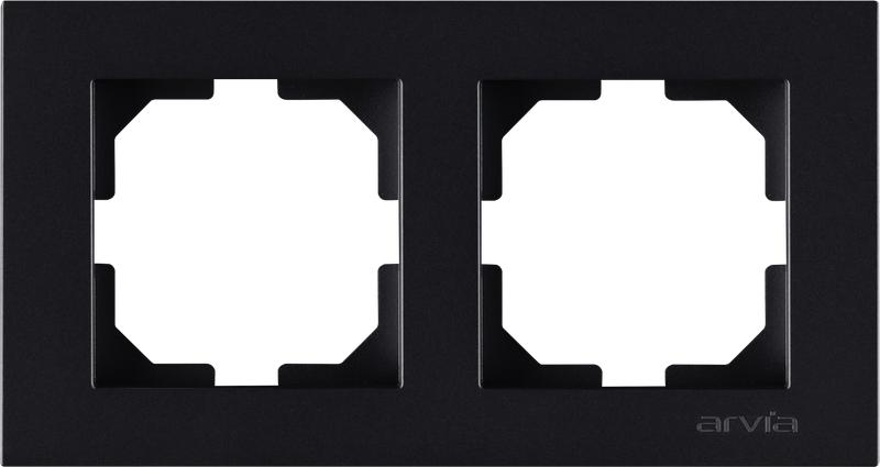 Рамка 2-я KAREN черн. ARVIA 20 07 2000 022