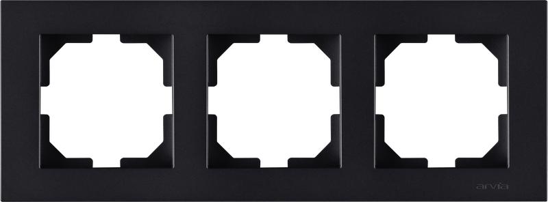 Рамка 3-я KAREN черн. ARVIA 20 07 2000 023