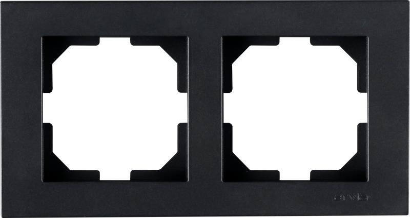 Рамка 2-я KAREN графит ARVIA 20 04 2000 022