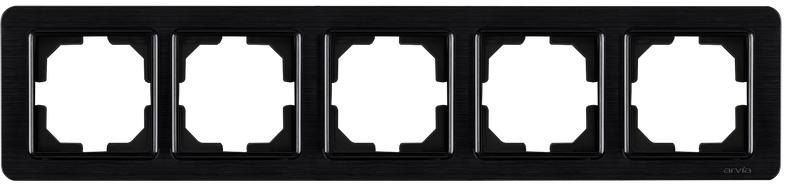 Рамка 5-м LAVIN черн. ARVIA 21 25 4000 025