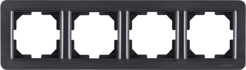 Рамка 4-м LAVIN антрацит ARVIA 21 26 4000 024