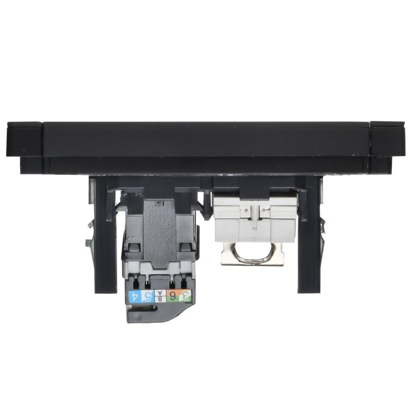 Заглушка с суппортом FORTE&PIANO FP141M черн. металл IEK FP-KT20-O-1-M-K02