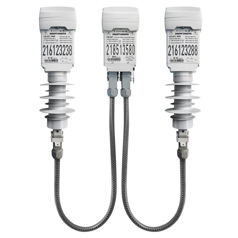 Счетчик CE401 С37.651.GBU.YUVFHDW GS04 высоковольт. 3ф многотариф. IP65 Энергомера 101007001013347
