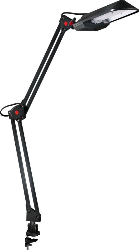 Светильник KD-017C настол. струбцина 230В 11Вт КЛЛ 2G7 черн. Camelion 3281