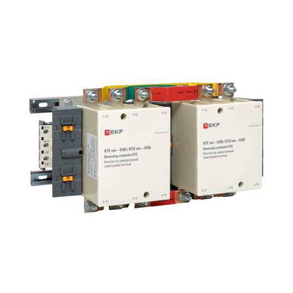Контактор реверсивный КТЭ 185А кат. 380В AC 2НО EKF ctr-b-r-185-380