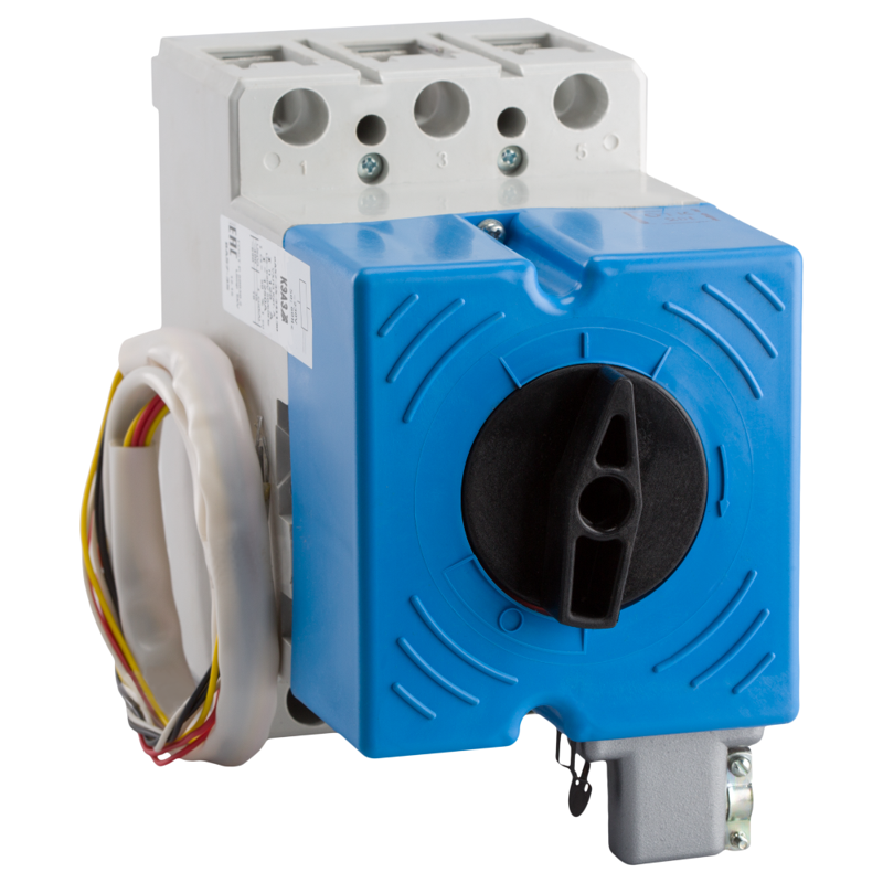 Выключатель автоматический 3п 160А 1000Im 20кА ВА51-35М2-341830 УХЛ3 690В AC НР230AC/220DC ПЭ230AC КЭАЗ 218507