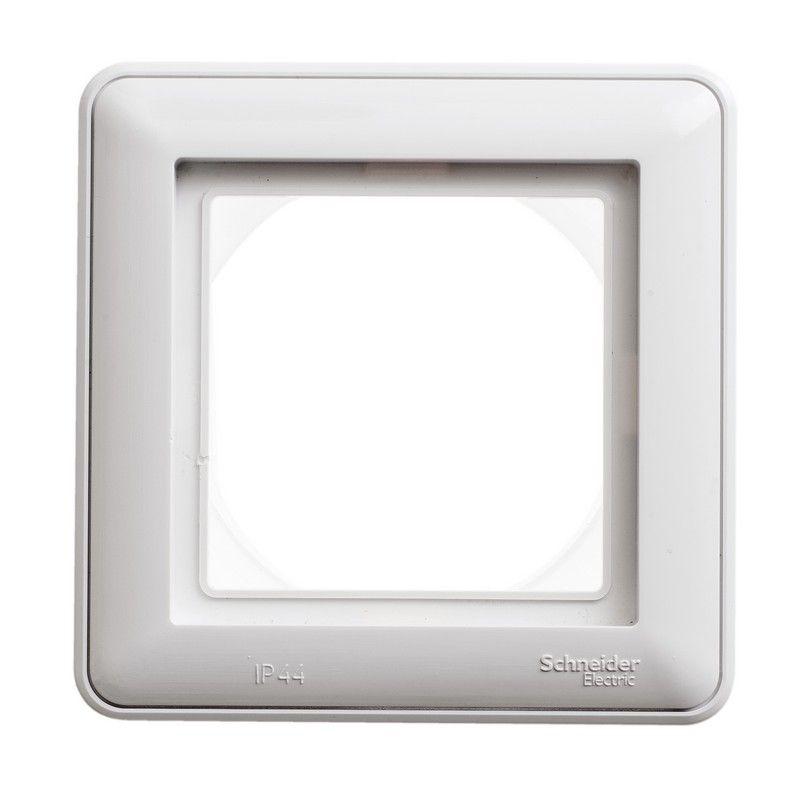 Рамка 1-м W59 Aqua IP44 бел. SE KD-1B-18