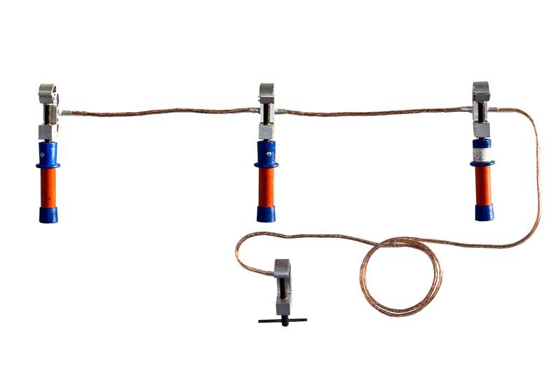 Заземление переносное ПЗРУ-1 Д для распред. устр. до 1кВ 70кв.мм Антиток Д235033