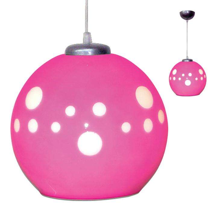 Светильник НСБ 72-60 "Поинт" М50 розовый /шнур прозр. (инд. упак.) Элетех 1005251177