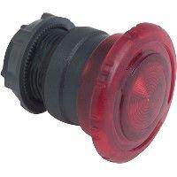 Корпус красной кнопки 22мм с подсветкой с поворотом SchE ZB5AW743