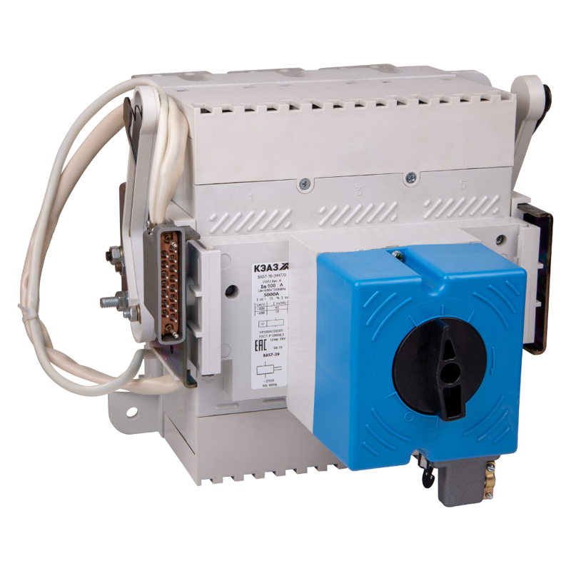 Выключатель автоматический 3п 250А 2500Im 40кА ВА57-39-344770 УХЛ3 690В AC НР=230В AC/220В DC ПЭ230AC КЭАЗ 240543