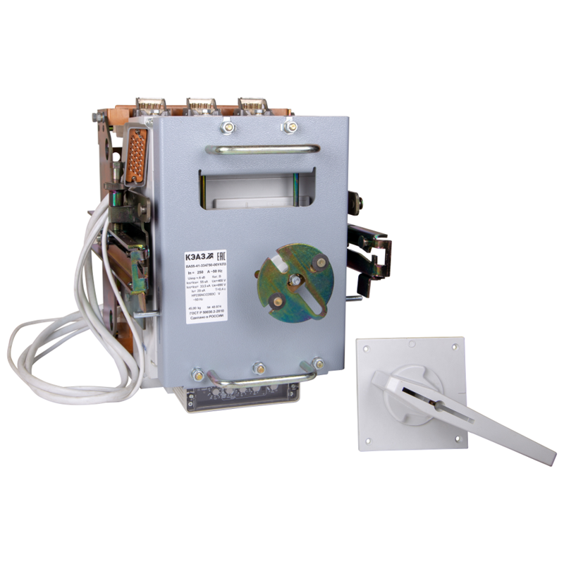 Выключатель автоматический 3п 250А 55кА ВА55-41-331150 УХЛ3 690В AC КЭАЗ 241806