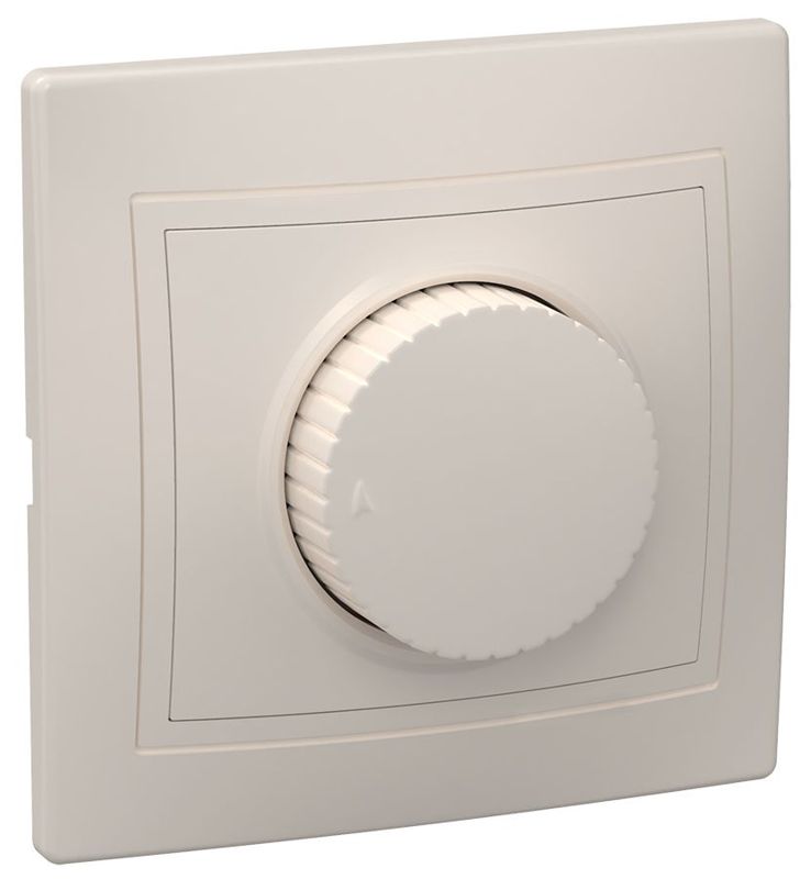 Светорегулятор поворот. СП КВАРТА IP20 ВСР10-1-0-ККм крем. GENERICA EDK10-K33-03-DM