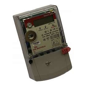 Счетчик NP71L.1-1-3 1ф 5-80А класс точн. 1.0/2.0 многотариф. оптопорт PLC универс. крепл. ЖКИ с подсветкой 220В (аналог NP71E.1-10-1) Матрица