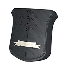 Звонок проводной Готик трель 220В 80-90дБА черн./серебр. МОНОМАХ ГС-03