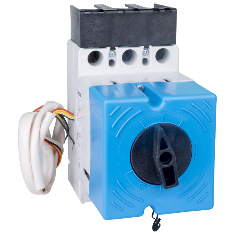 Выключатель автоматический 3п 100А 500Im 20кА ВА51-35М1-331830 УХЛ3 690В AC НР=220..240В AC/220В DC ПЭ230AC КЭАЗ 257781