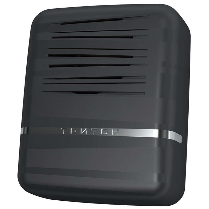 Звонок проводной Элегия тройной ди-до 220В 80-90дБА черн./серебр. МОНОМАХ ЭС-02