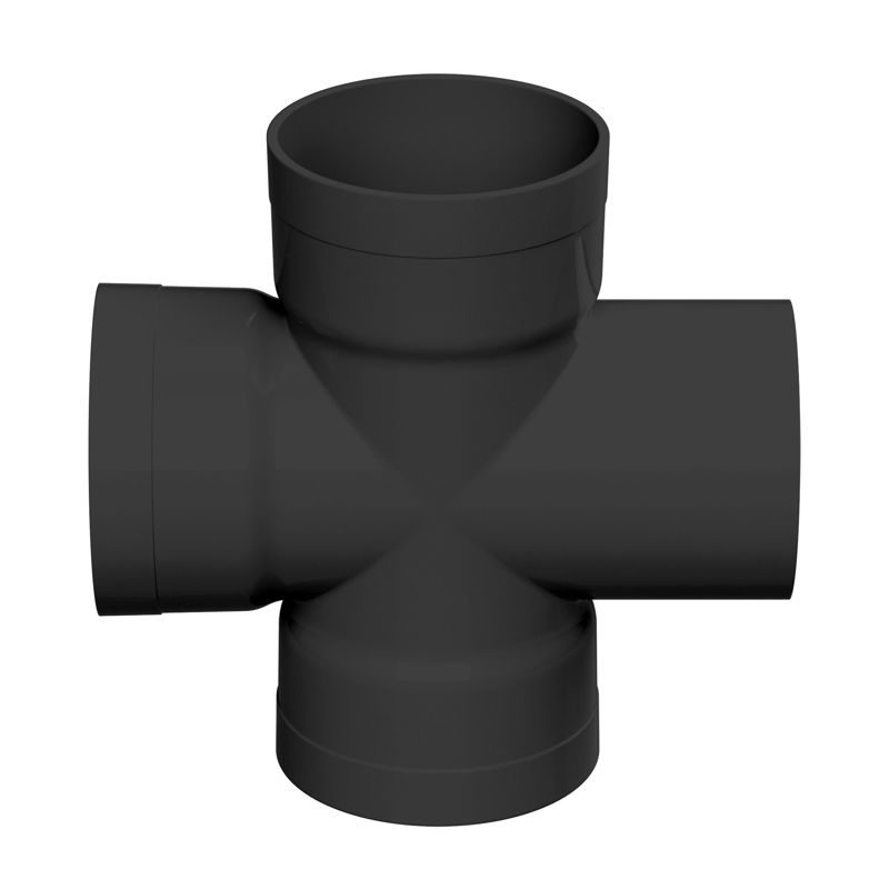 Ответвитель Х-образ. для гофр. двустен. труб 90град. d160 DKC 022160