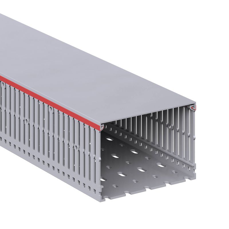 Кабель-канал перфорированный 120х80 L2000 RL6 сер. DKC 01131RL