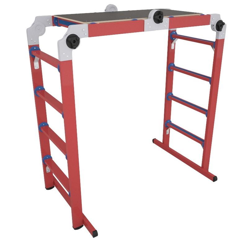 Лестница-трансформер (лестница-стремянка-подмость) ЛСПТД-2.5 П Антиток Д265078