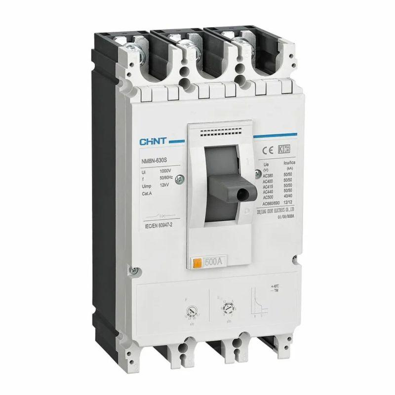 Выключатель автоматический 3п 250А 25кА NM8NDC-630B TM с рег. термомаг. расцеп. (R) CHINT 269348