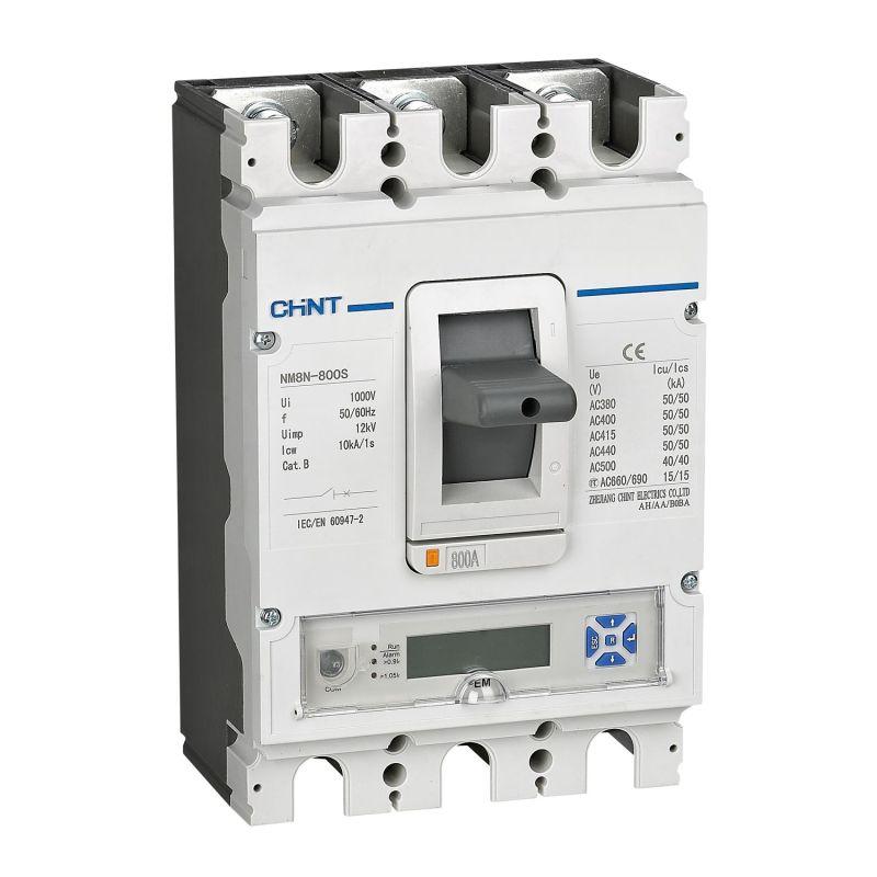 Выключатель автоматический 3п 250А 150кА NM8N-630R EM с электр. расцеп. LCD (R) CHINT 269492