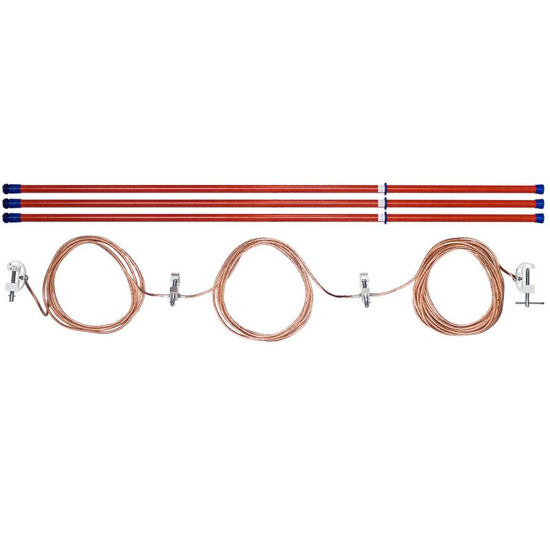Заземление переносное ЗПЛ-35-3 Д до 35кВ 35кв.мм Антиток Д271461