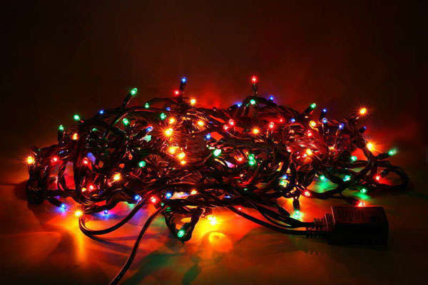 Гирлянда ITW100C-R 100 красн. микроламп; провод красн. 8 режимов IP20 внутр. 5м SHLights 4690601021588