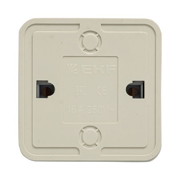 Переключатель проходной 1-кл. ОП Рим 10А IP20 бел. EKF ENV10-025-10