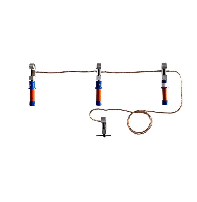 Заземление переносное ПЗРУ-1 Д для распред. устр. до 1кВ 95кв.мм Антиток Д289882