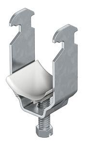 Скоба зажимная U-образ. d90-100мм 2056 100 FT гор. оцинк. OBO 1160990