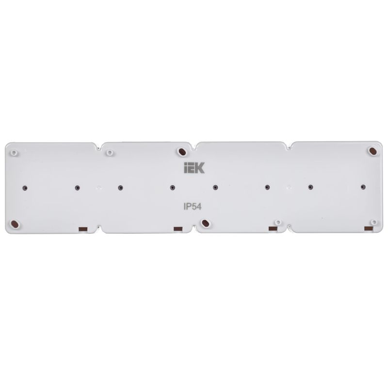 Розетка 4-м ОП Гермес Plus РСб24-3-ГПБб 16А IP54 с заземл. с крышкой бел. IEK ERMP42-K01-16-54-EC