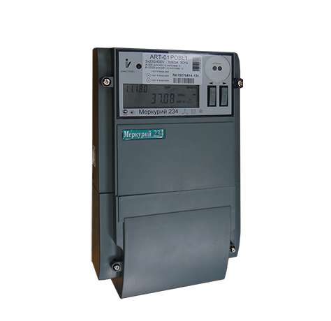 Счетчик Меркурий 234 ART-03 P 3ф 5-10А класс точн. 0.5S/1.0 многотариф. оптопорт RS-485 ЖКИ Моск. вр. Инкотекс М0000000824