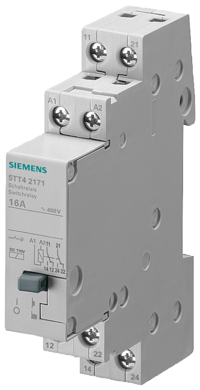 Реле N-тип С 2 ПК 16А 24В DC Siemens 5TT42172