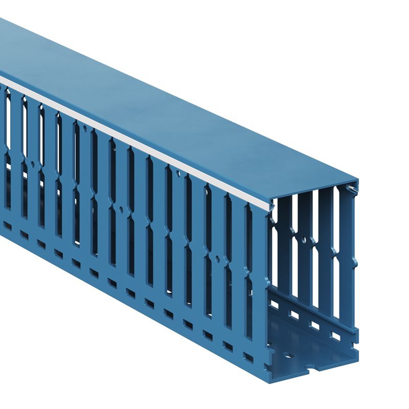 Кабель-канал перфорированный 60х100 L2000 RL12 син. DKC 00262RL