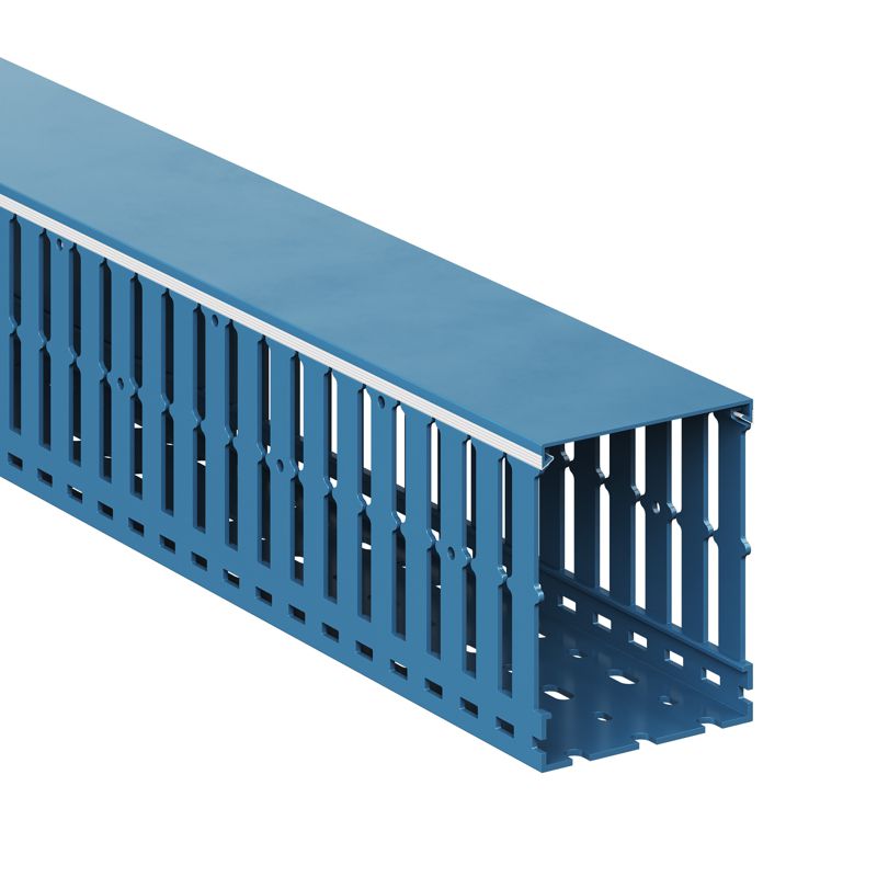 Кабель-канал перфорированный 80х100 L2000 RL12 син. DKC 00270RL