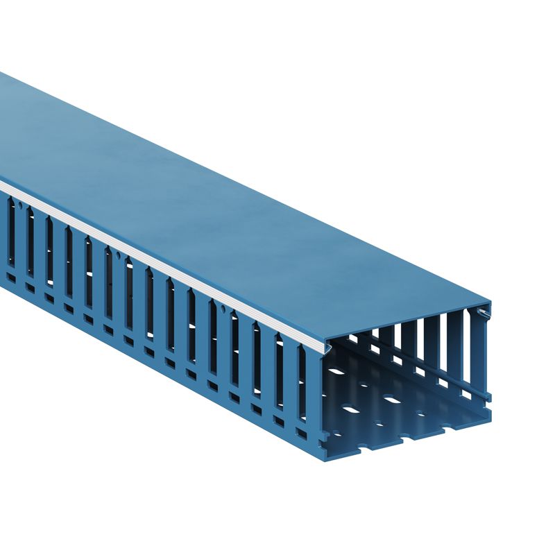Кабель-канал перфорированный 100х60 L2000 RL12 син. DKC 00240RL
