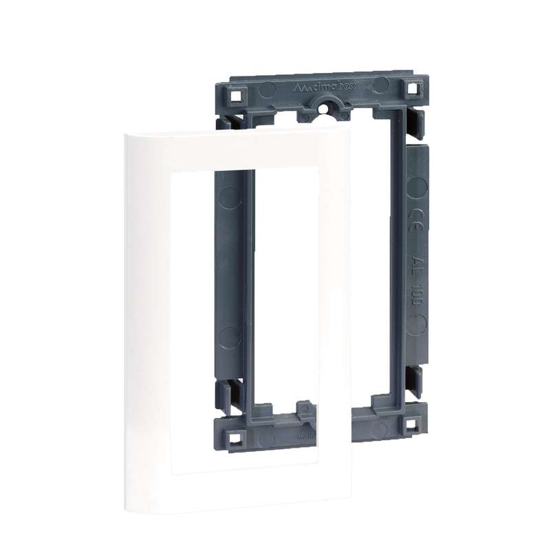 Рамка + суппорт Simon Connect для кор. SAL150 алюм. Simon SAL100-8