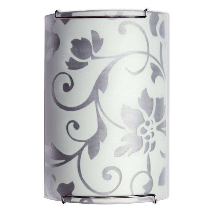 Светильник НББ 21-60 М21 "Эрика" 210х245 60Вт E27 IP20 матов. бел./крепеж хром (инд. упак.) Элетех 1005205528