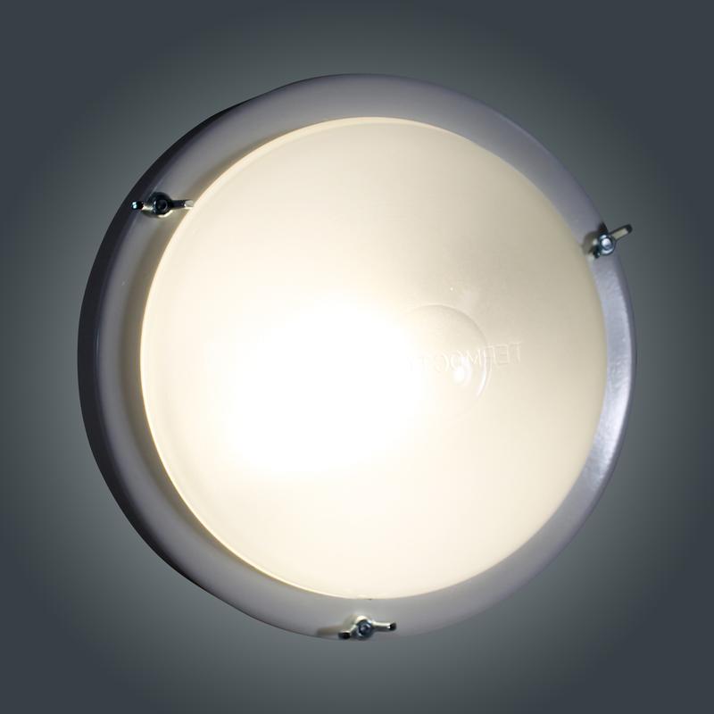 Светильник НББ 03-60-003 "Терма 3" 60Вт E27 IP65 корпус бел. (инд. упак.) Элетех 1005500586