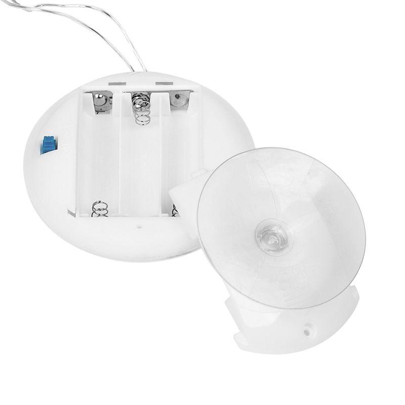 Фигура светодиодная "Колокольчик" 200х160х10мм 8LED тепл. бел. 1Вт 4.5В IP20 на присоске с подвесом элементы питания 3хAAA (в компл.) Neon-Night 501-012