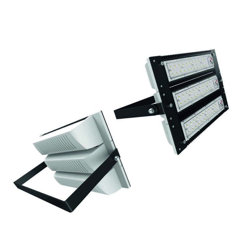 Светильник светодиодный LAD LED R500-3-120-6-165L IP67 24613лм 5000К 165Вт 100-305В КСС типа "Д" крепление на лире бел. ЛАДзавод LADLED3LS6165L