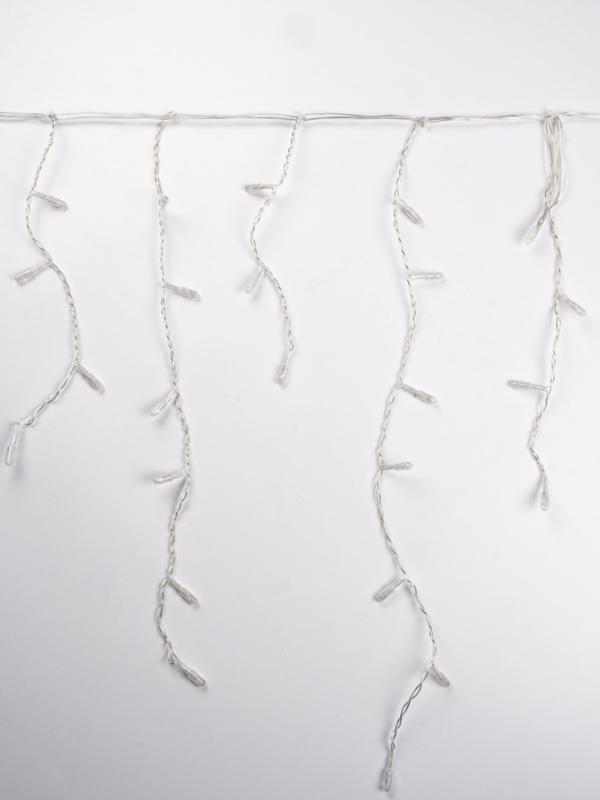 Гирлянда "Бахрома" OIC100LSE-WW-T-I4-F 100 LED WH уличная IP44 бел. SHLights 4690601035004