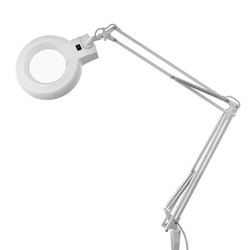 Лупа на струбцине круглая настол. 3Х с подсветкой бел. REXANT 31-0001