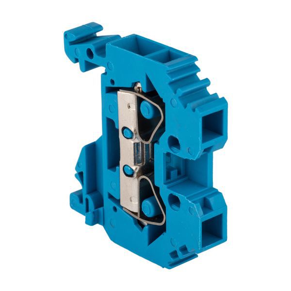 Колодка клеммная JXB-S-6 41А (282-104) пружинная син. EKF plc-jxb-s-6b