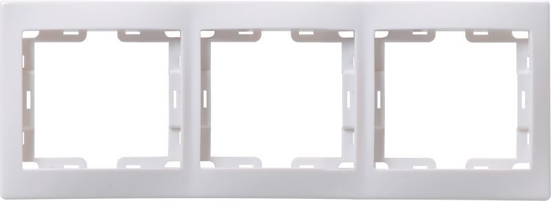Рамка 3-м верт. Кварта РВ-3-КБ бел. GENERICA EMK31-K01-DM