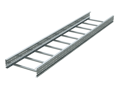 Лоток лестничный 500х200 L3000 сталь 2мм (лонжерон) цинк-ламель DKC ULH325ZL
